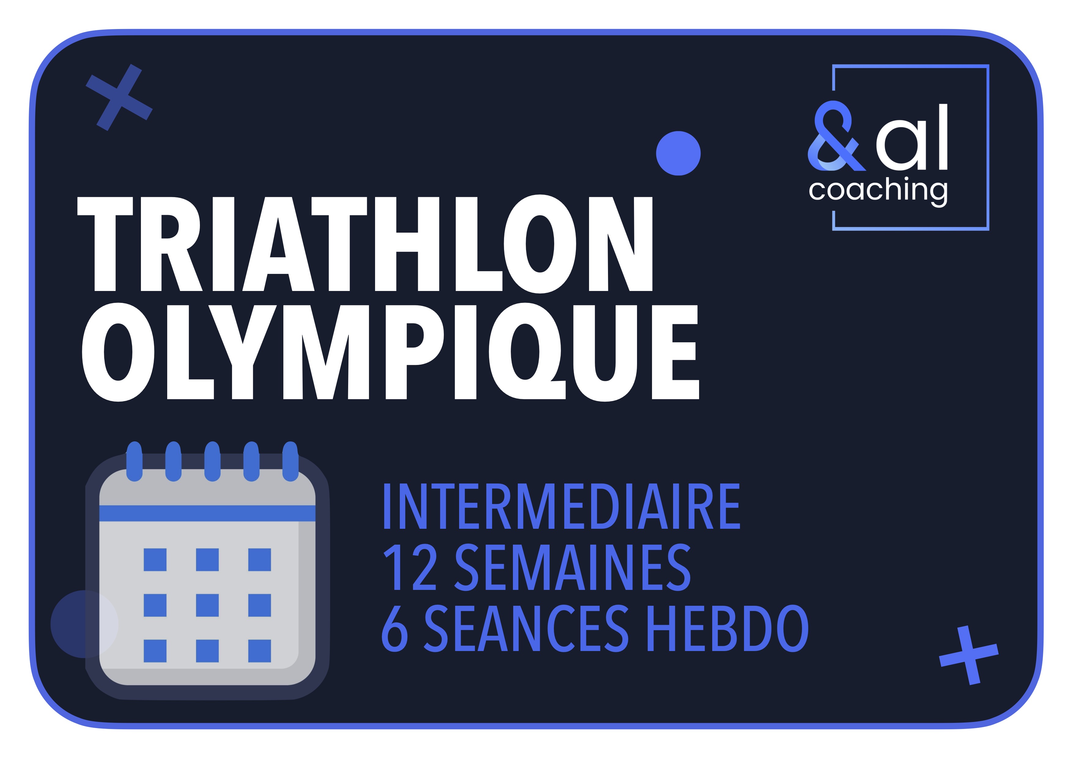 plan entrainement triathlon olympique débutant