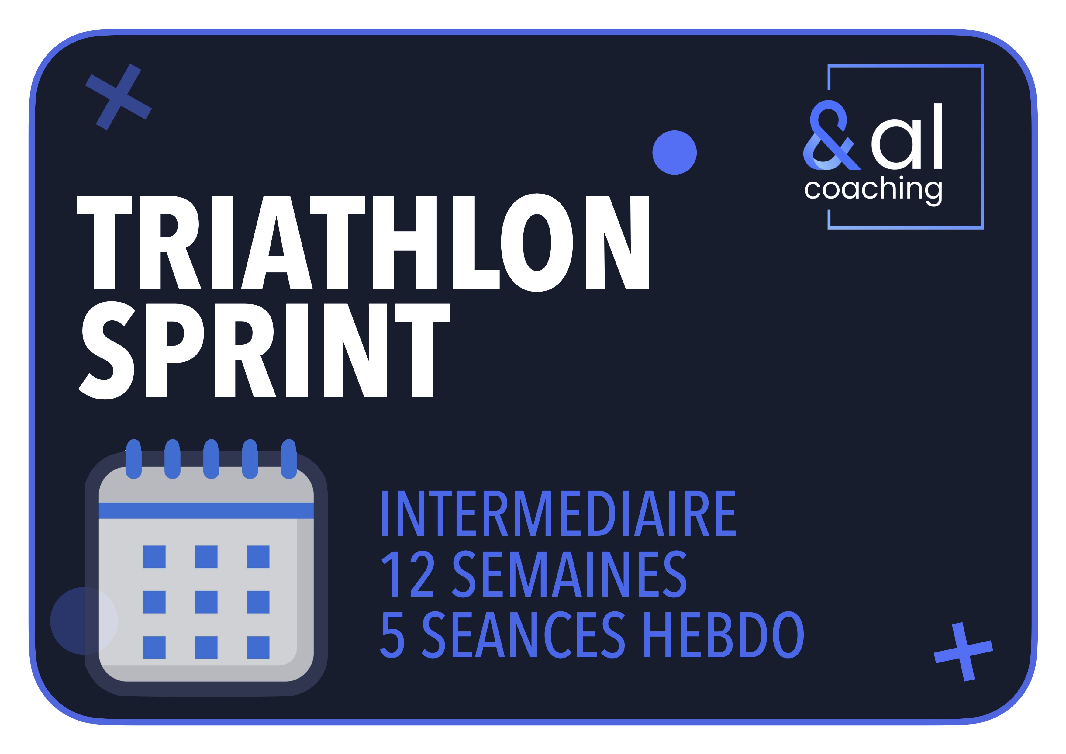 plan entrainement triathlon sprint intermédiaire